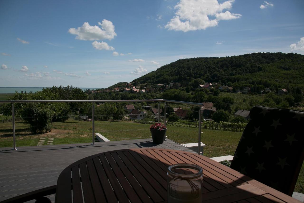 Panorama & Vino Szigliget Villa Buitenkant foto